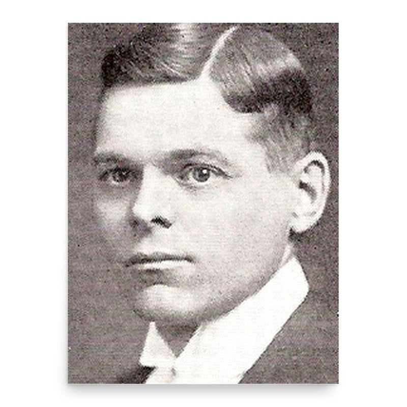 Fred McBrien poster print, in size 18x24 inches.