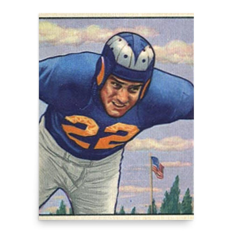 Fred Naumetz poster print, in size 18x24 inches.