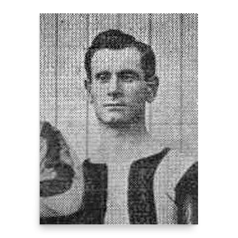 Fred Nidd poster print, in size 18x24 inches.