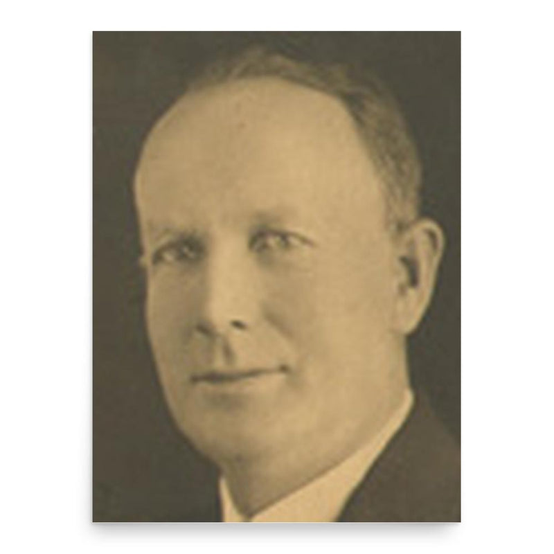 Fred Piehl poster print, in size 18x24 inches.