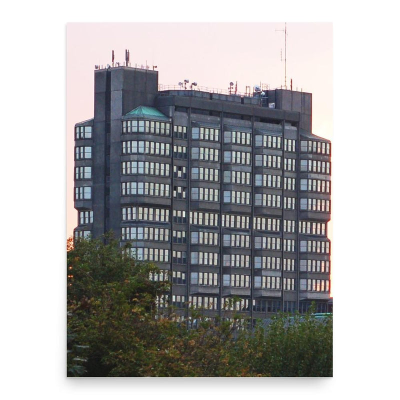 Fred Pooley poster print, in size 18x24 inches.