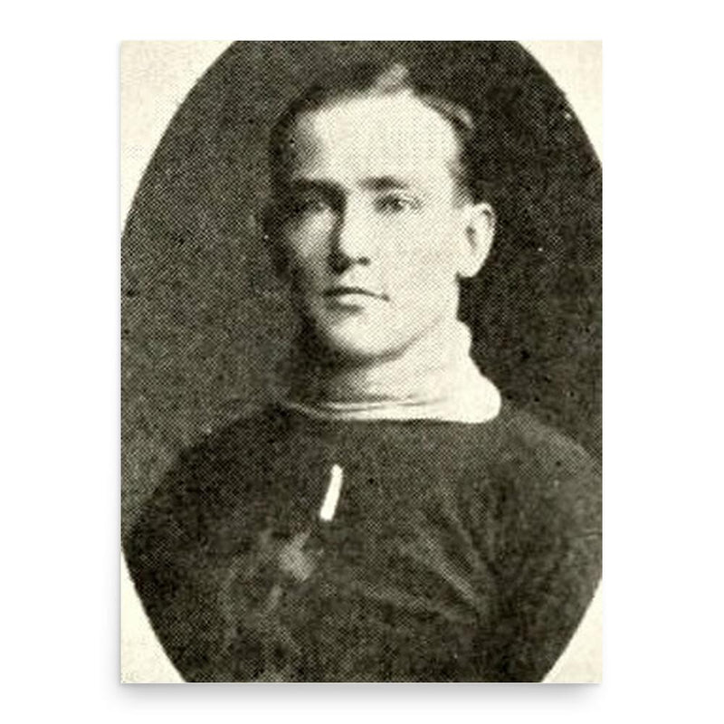 Fred Povey poster print, in size 18x24 inches.