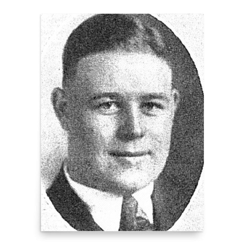 Fred Rehor poster print, in size 18x24 inches.