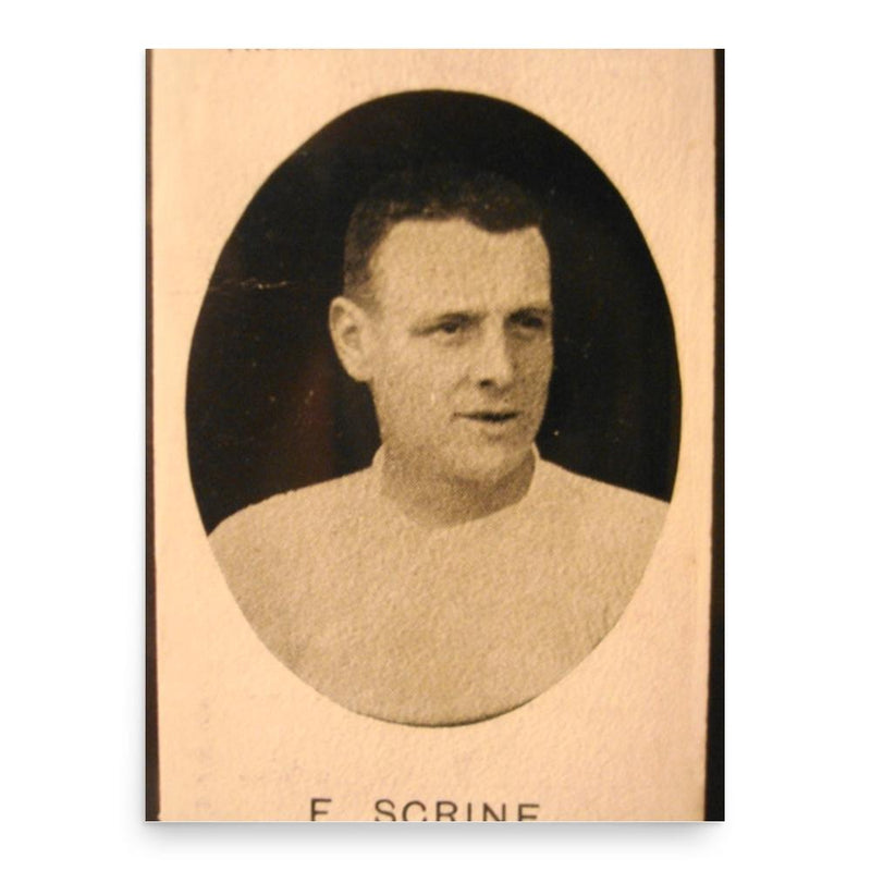 Fred Scrine poster print, in size 18x24 inches.