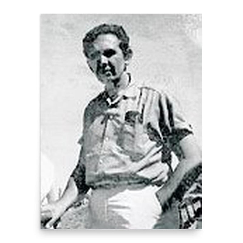 Fred Sexton poster print, in size 18x24 inches.