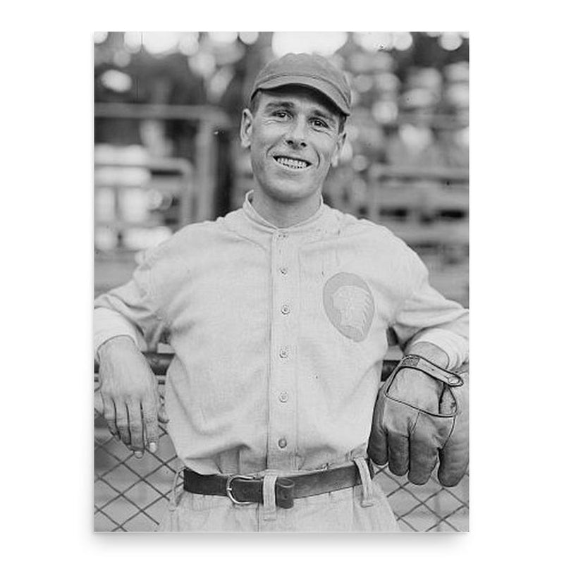 Fred Snodgrass poster print, in size 18x24 inches.