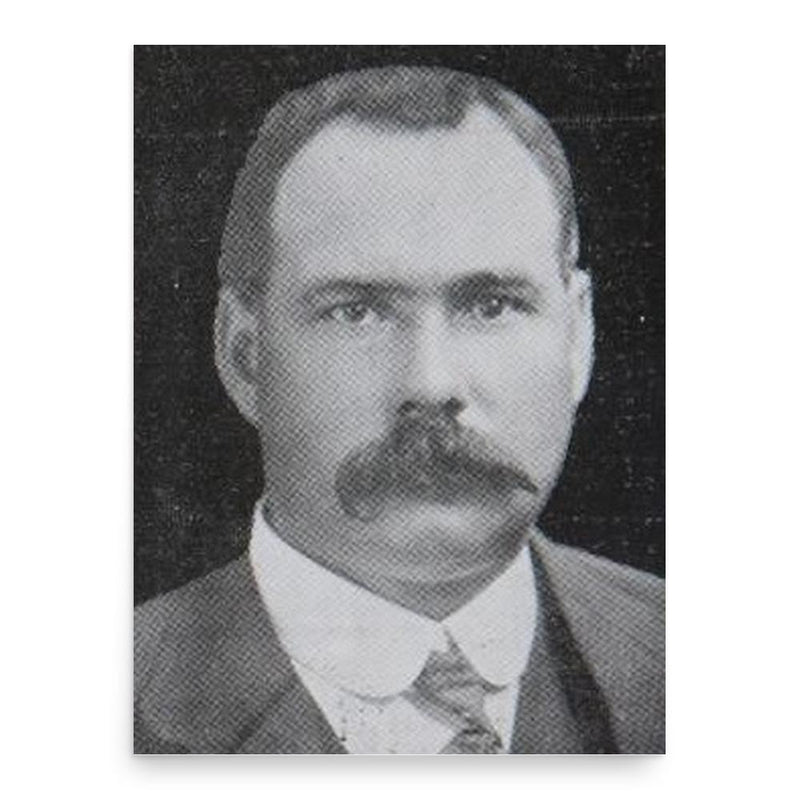 Fred Stacey poster print, in size 18x24 inches.