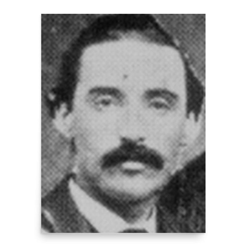 Fred Treacey poster print, in size 18x24 inches.