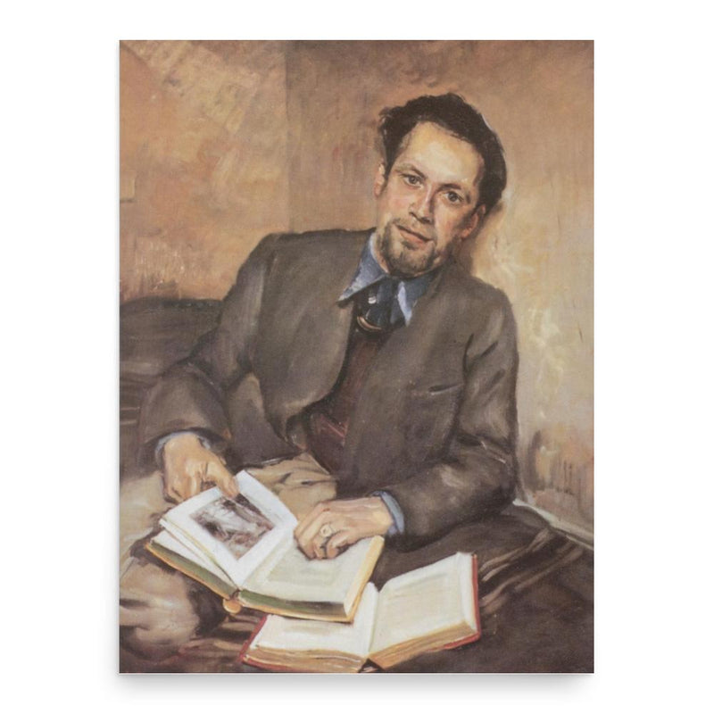 Fred Uhlman poster print, in size 18x24 inches.