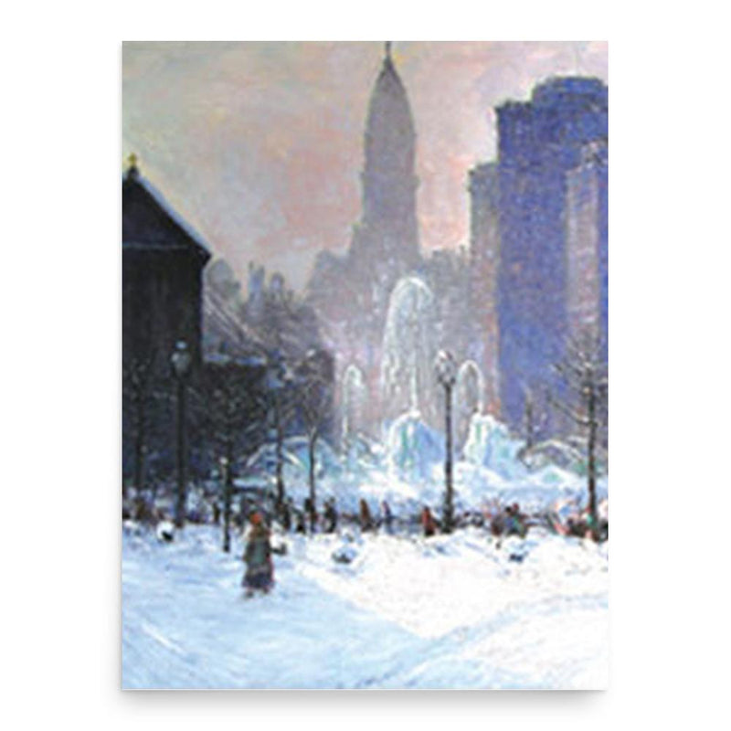 Fred Wagner poster print, in size 18x24 inches.