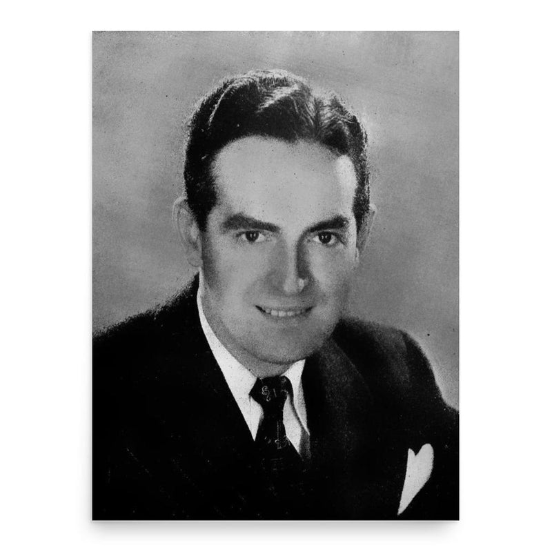 Fred Waring poster print, in size 18x24 inches.