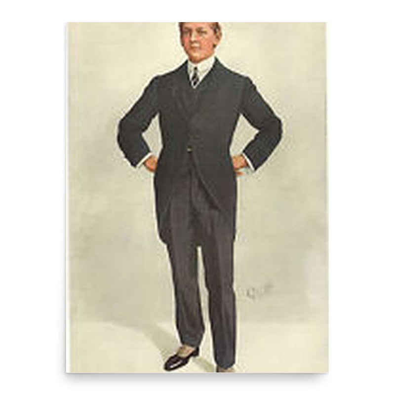 Fred Whisstock poster print, in size 18x24 inches.