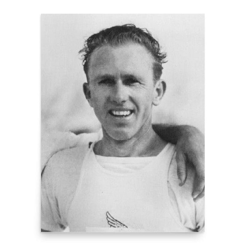 Fred Wilt poster print, in size 18x24 inches.