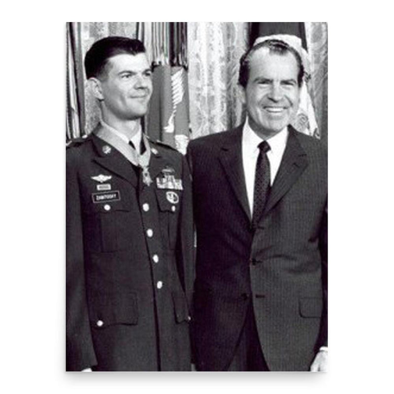 Fred Zabitosky poster print, in size 18x24 inches.