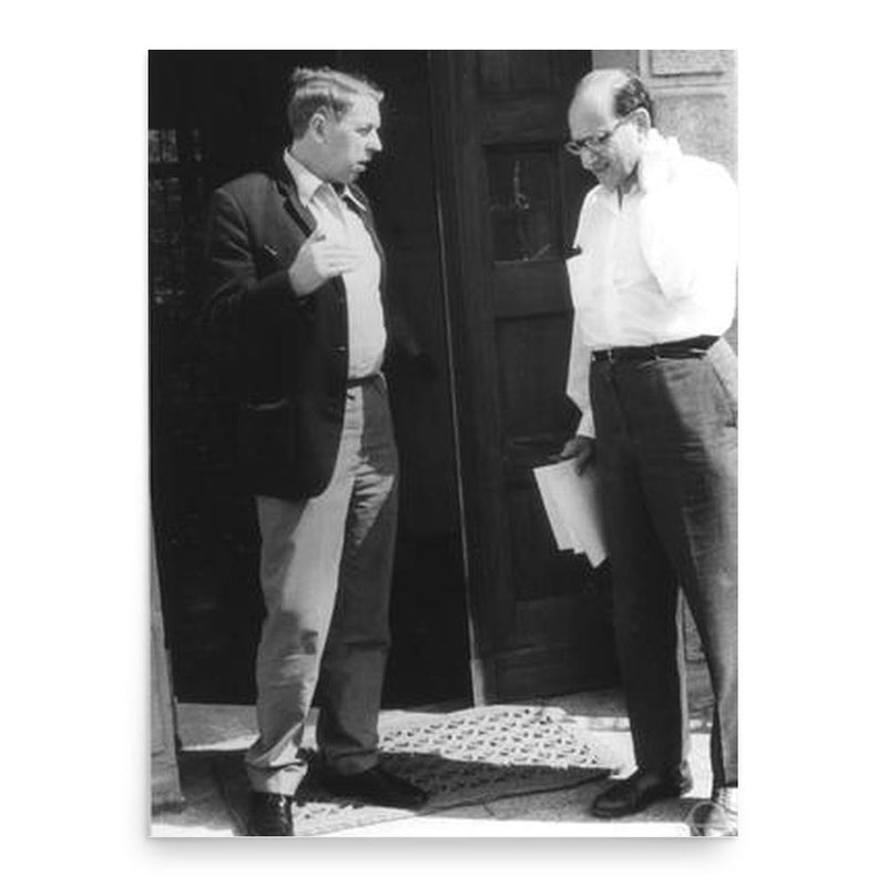 Fred van der Blij poster print, in size 18x24 inches.