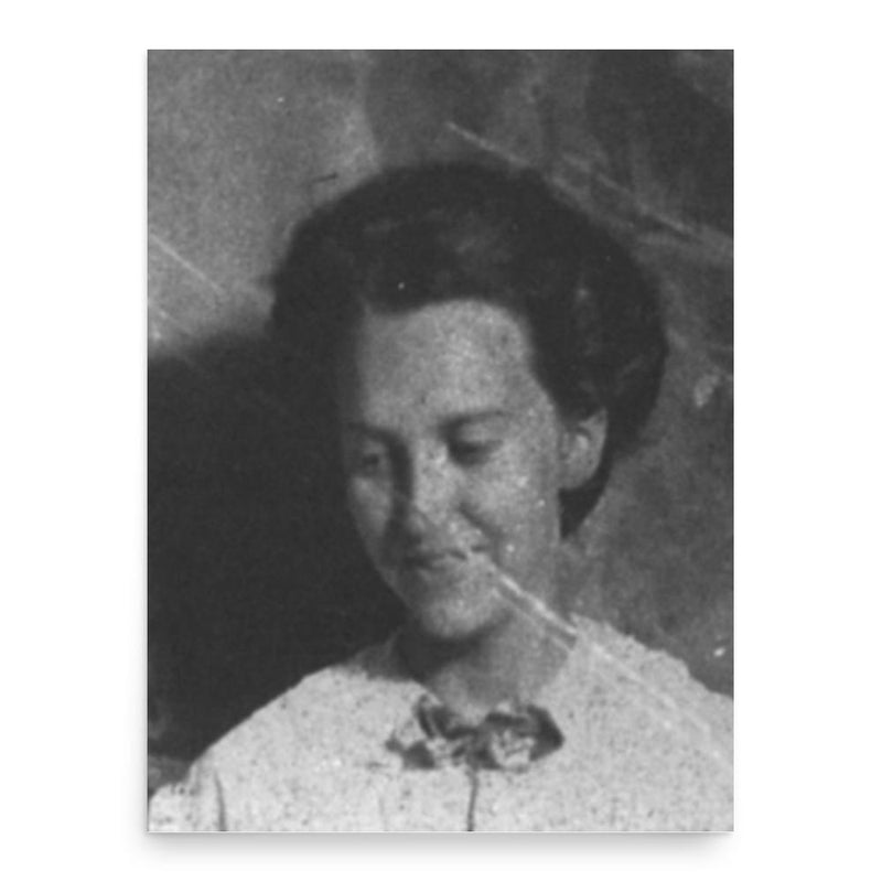 Freda Ameringer poster print, in size 18x24 inches.