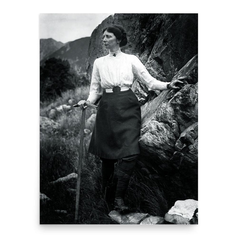 Freda Du Faur poster print, in size 18x24 inches.