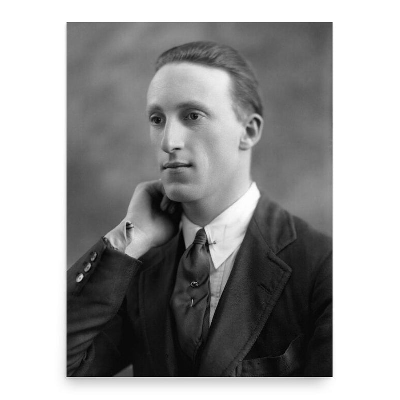 Freddie Calthorpe poster print, in size 18x24 inches.