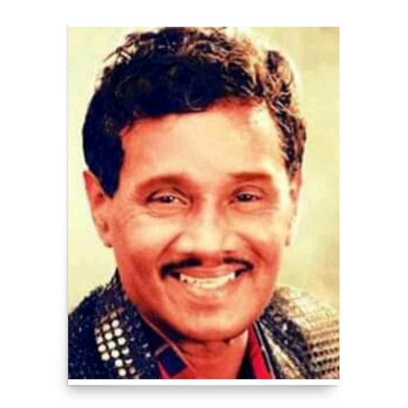 Freddie Silva poster print, in size 18x24 inches.