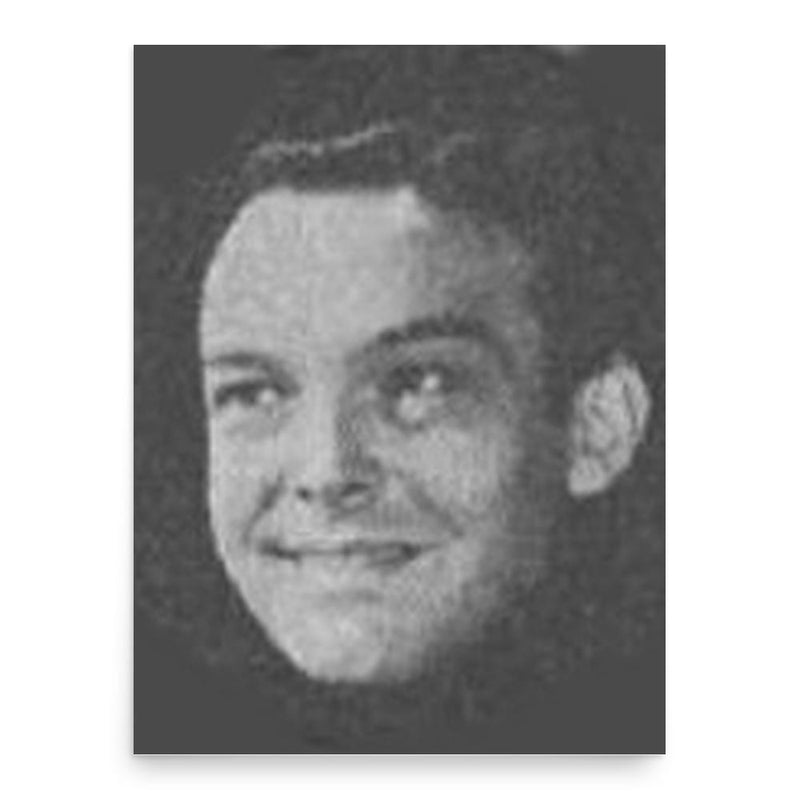 Freddie Slack poster print, in size 18x24 inches.