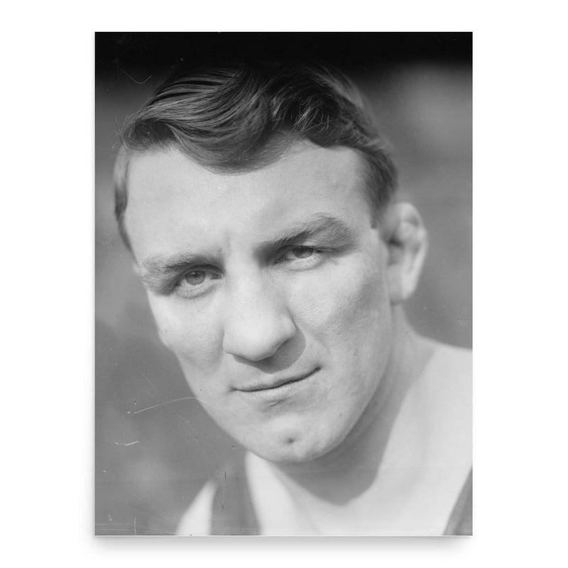 Freddie Welsh poster print, in size 18x24 inches.