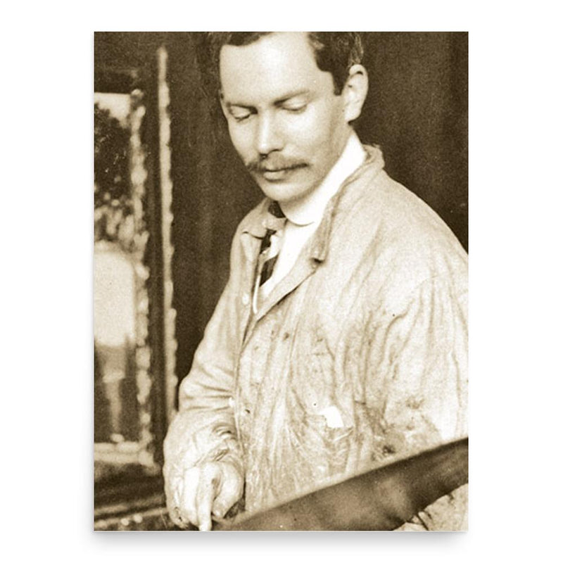 Frederic Clay Bartlett poster print, in size 18x24 inches.