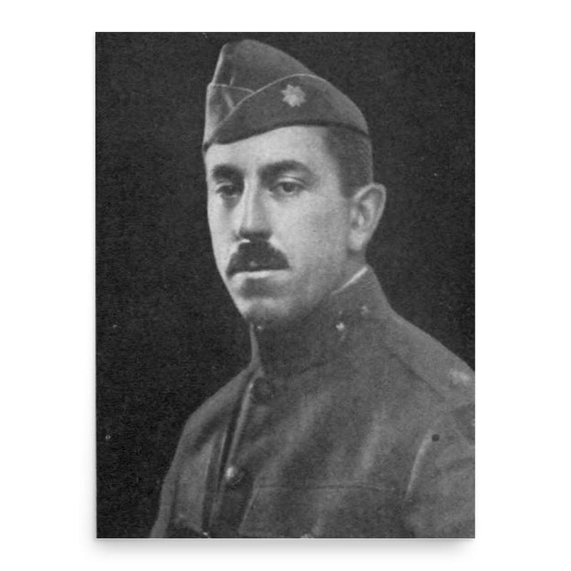 Frederic McLaughlin poster print, in size 18x24 inches.