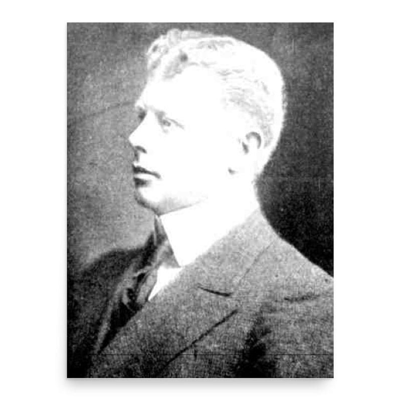 Frederic North poster print, in size 18x24 inches.