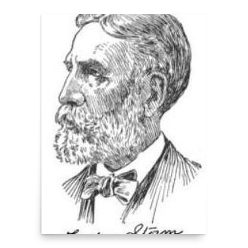 Frederic Storm poster print, in size 18x24 inches.