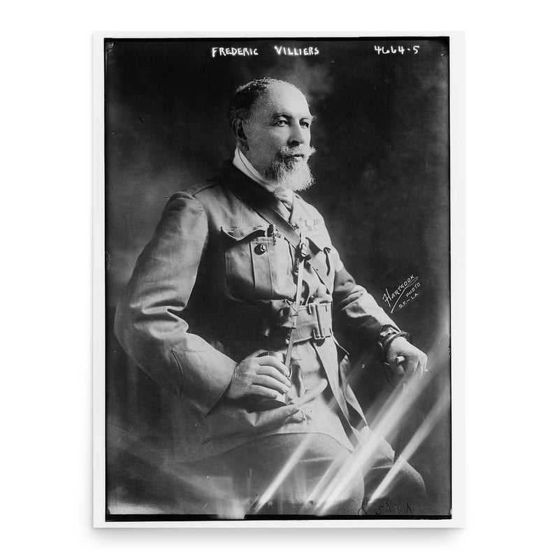 Frederic Villiers poster print, in size 18x24 inches.