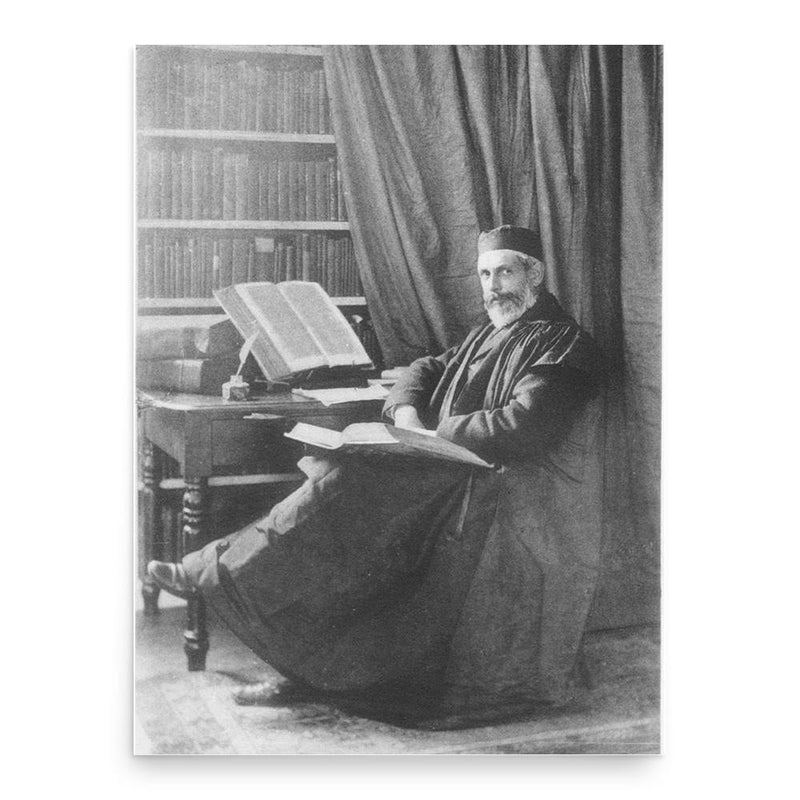 Frederic de Forest Allen poster print, in size 18x24 inches.