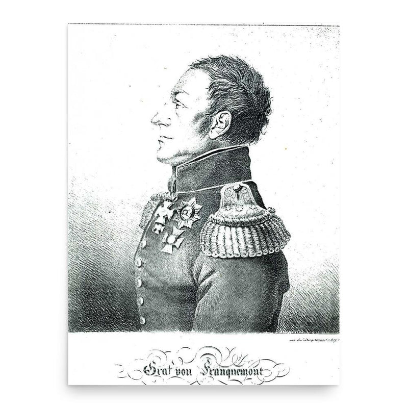 Frederic von Franquemont poster print, in size 18x24 inches.