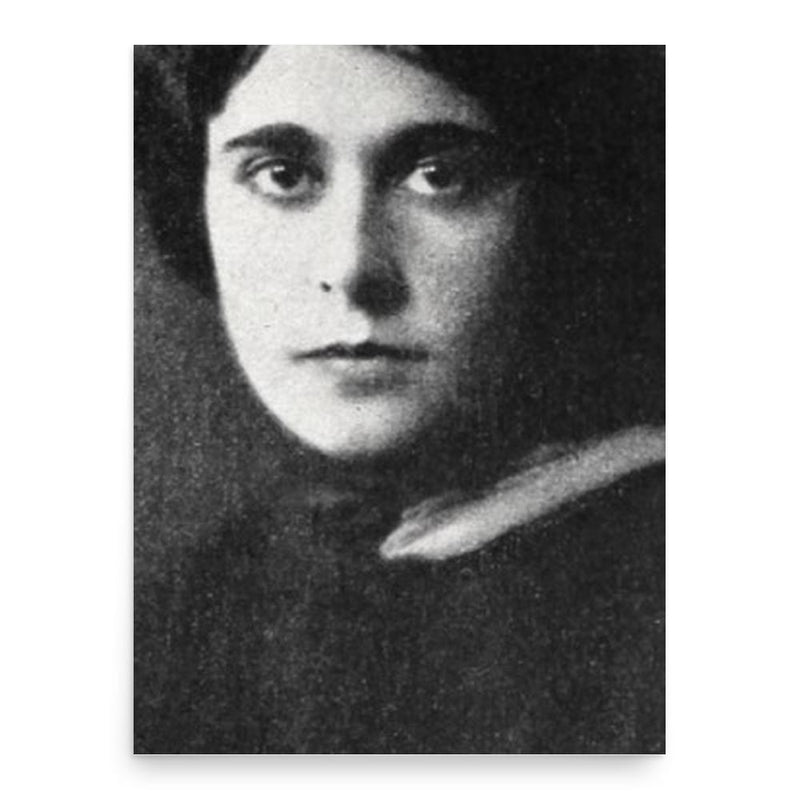 Frederica Sagor Maas poster print, in size 18x24 inches.