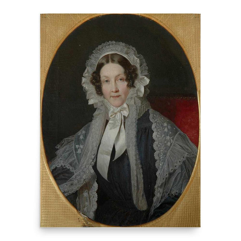 Frederica of Mecklenburg-Strelitz poster print, in size 18x24 inches.