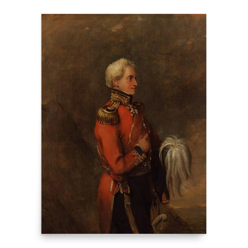 Frederick Adam poster print, in size 18x24 inches.