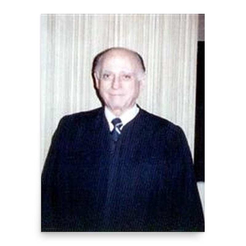 Frederick Alvin Daugherty poster print, in size 18x24 inches.