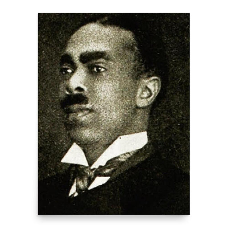 Frederick Asbury Cullen poster print, in size 18x24 inches.