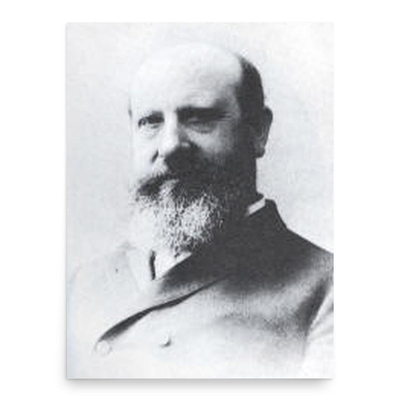 Frederick August Otto Schwarz poster print, in size 18x24 inches.