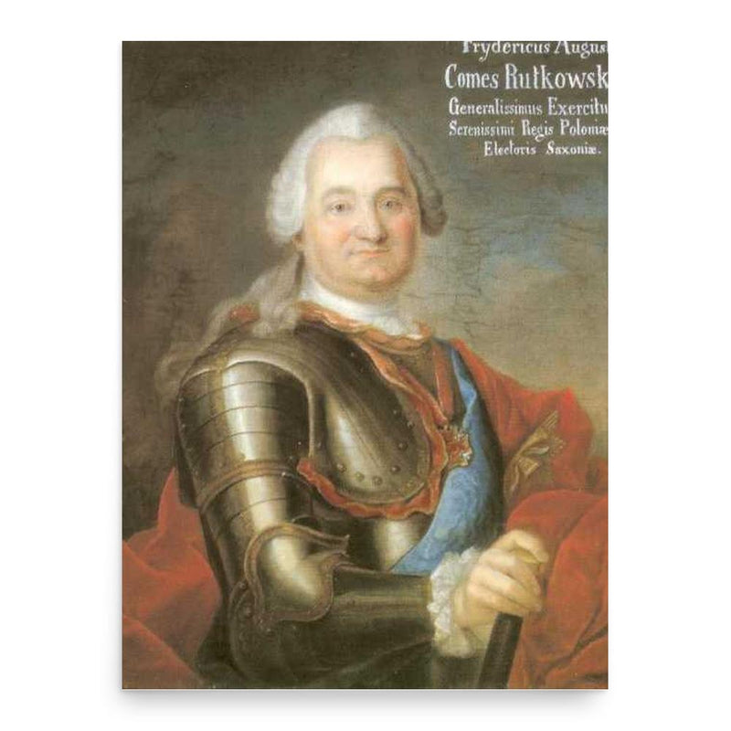 Frederick Augustus Rutowsky poster print, in size 18x24 inches.