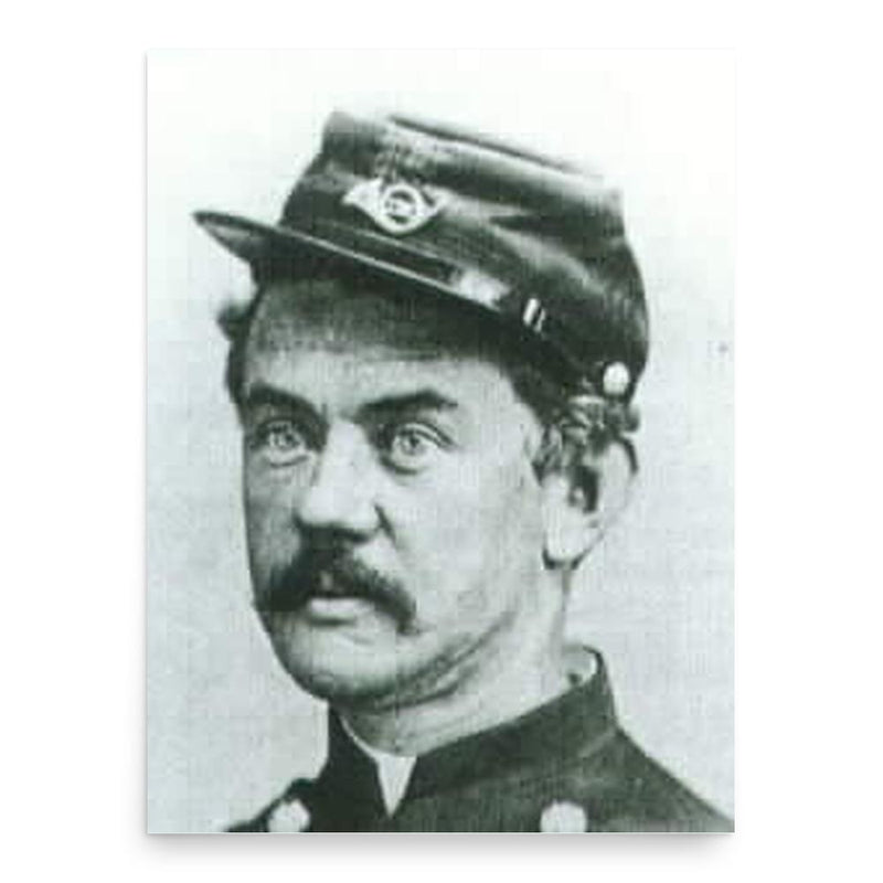 Frederick Benteen poster print, in size 18x24 inches.