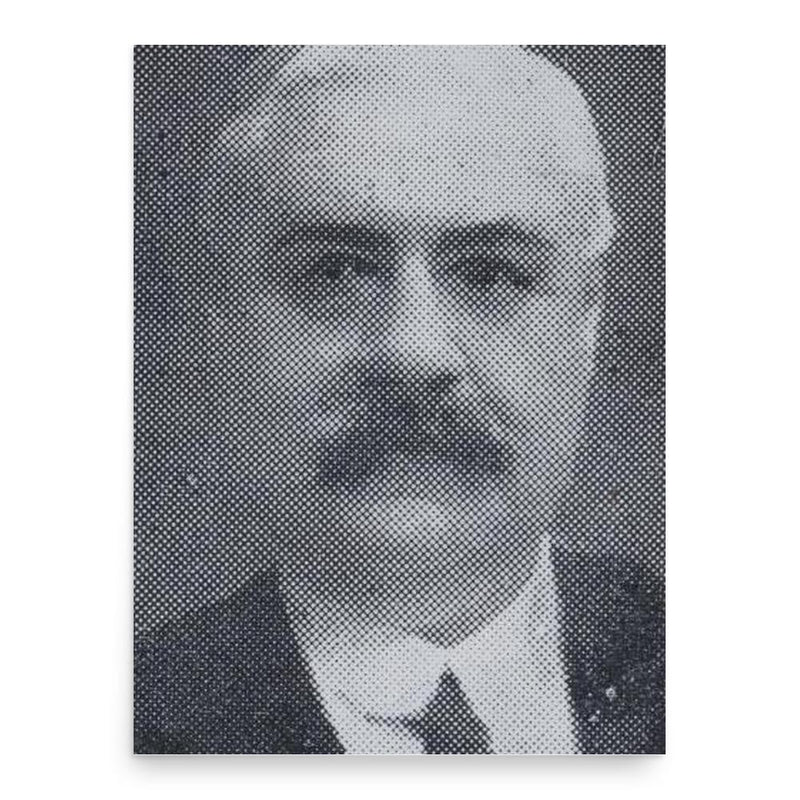 Frederick Birrell poster print, in size 18x24 inches.