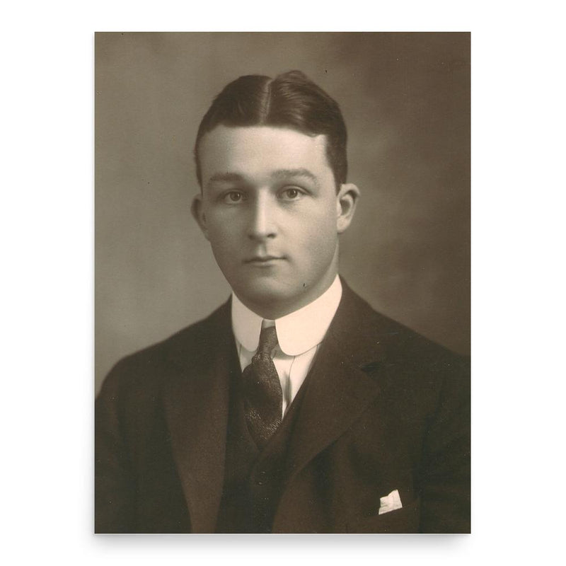 Frederick Bradlee poster print, in size 18x24 inches.