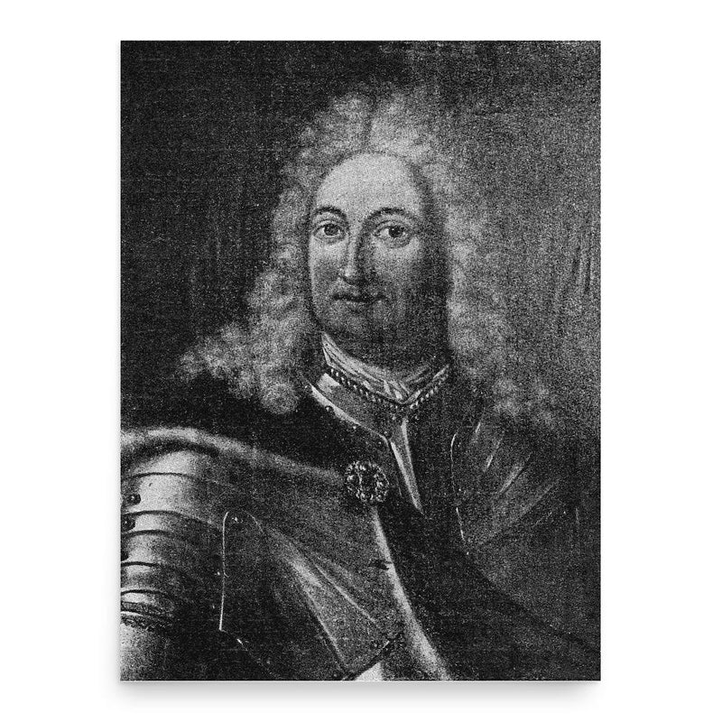 Frederick Casimir Kettler poster print, in size 18x24 inches.