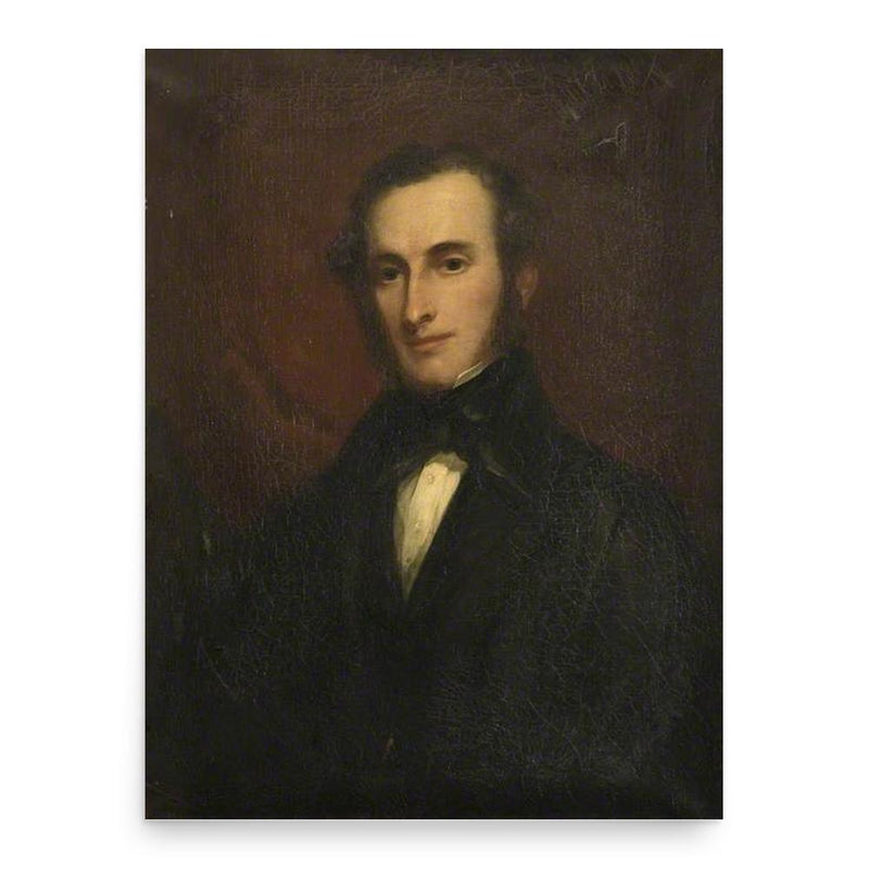 Frederick Champion de Crespigny poster print, in size 18x24 inches.