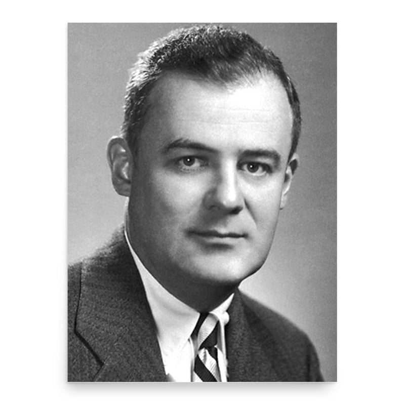 Frederick Chapman Robbins poster print, in size 18x24 inches.