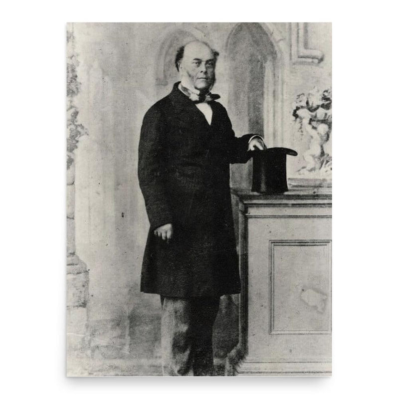 Frederick Chatfield poster print, in size 18x24 inches.