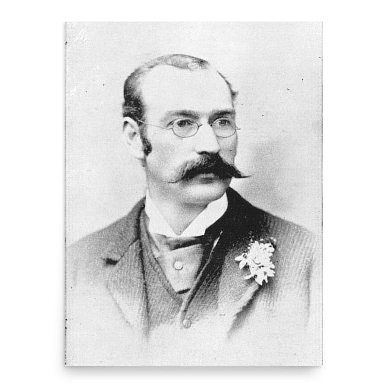 Frederick Coneybeer poster print, in size 18x24 inches.