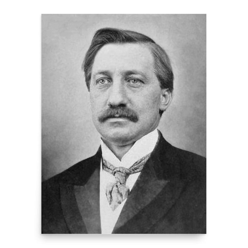 Frederick Cook poster print, in size 18x24 inches.