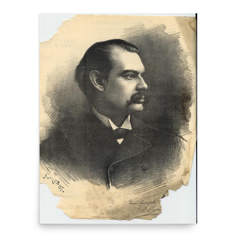 Frederick Corder poster print, in size 18x24 inches.