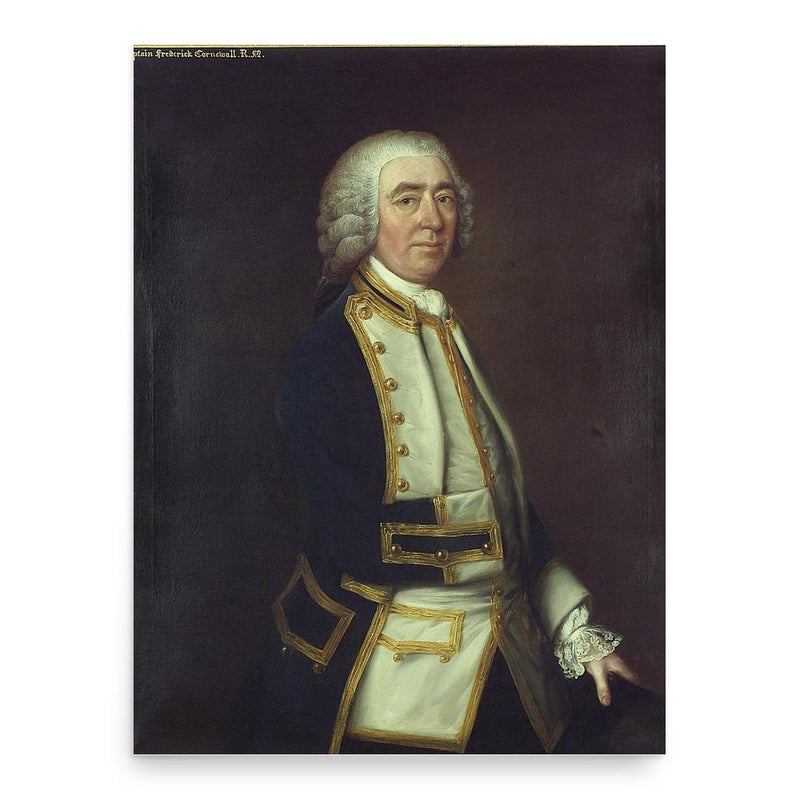 Frederick Cornewall poster print, in size 18x24 inches.